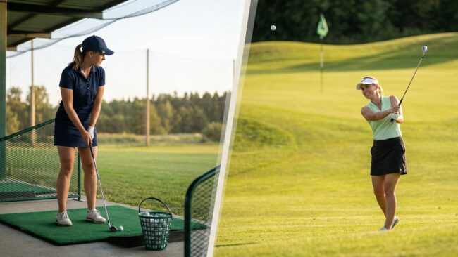driving range doubt to course confidence — From Driving Range Doubt to Course Confidence: Sarah's Journey with She Golfs Bett